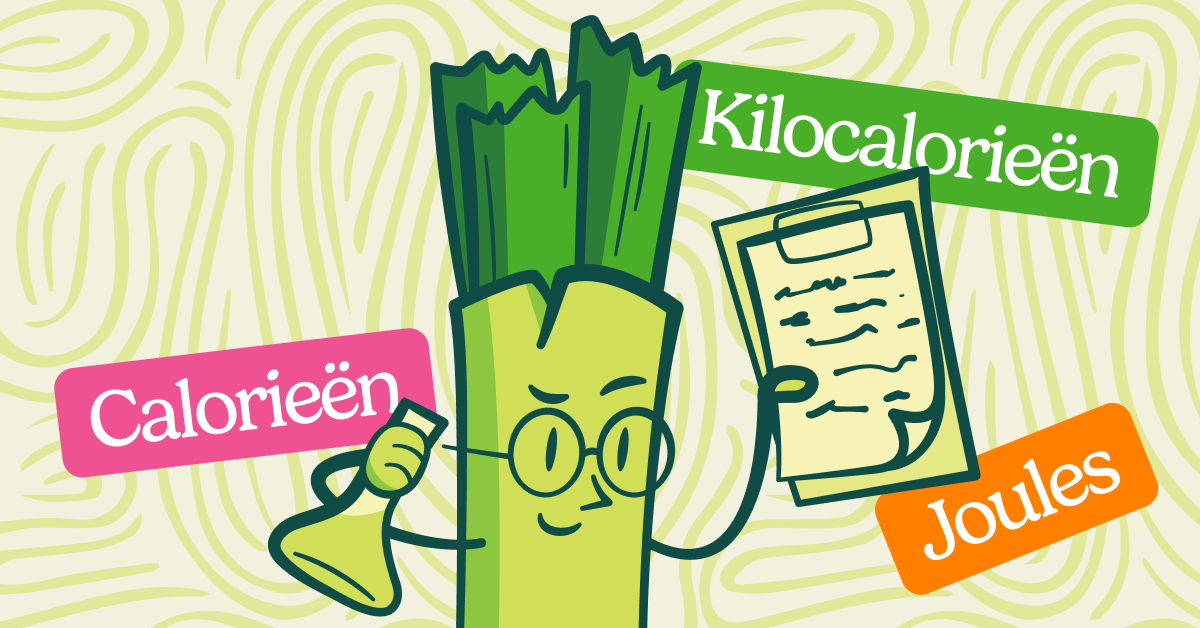 Calorieën, kilocalorieën, joules,...