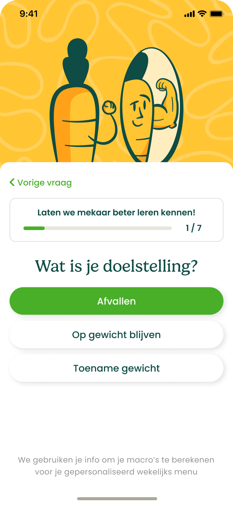 Stap 1