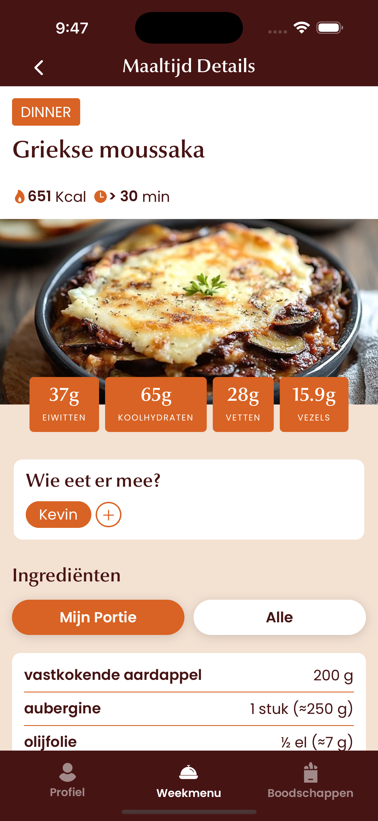 Stap 4 — Koken